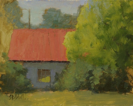 Woodgrove Meadows (plein air)